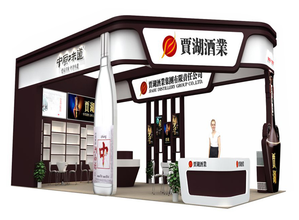 食品展臺(tái)搭建/
